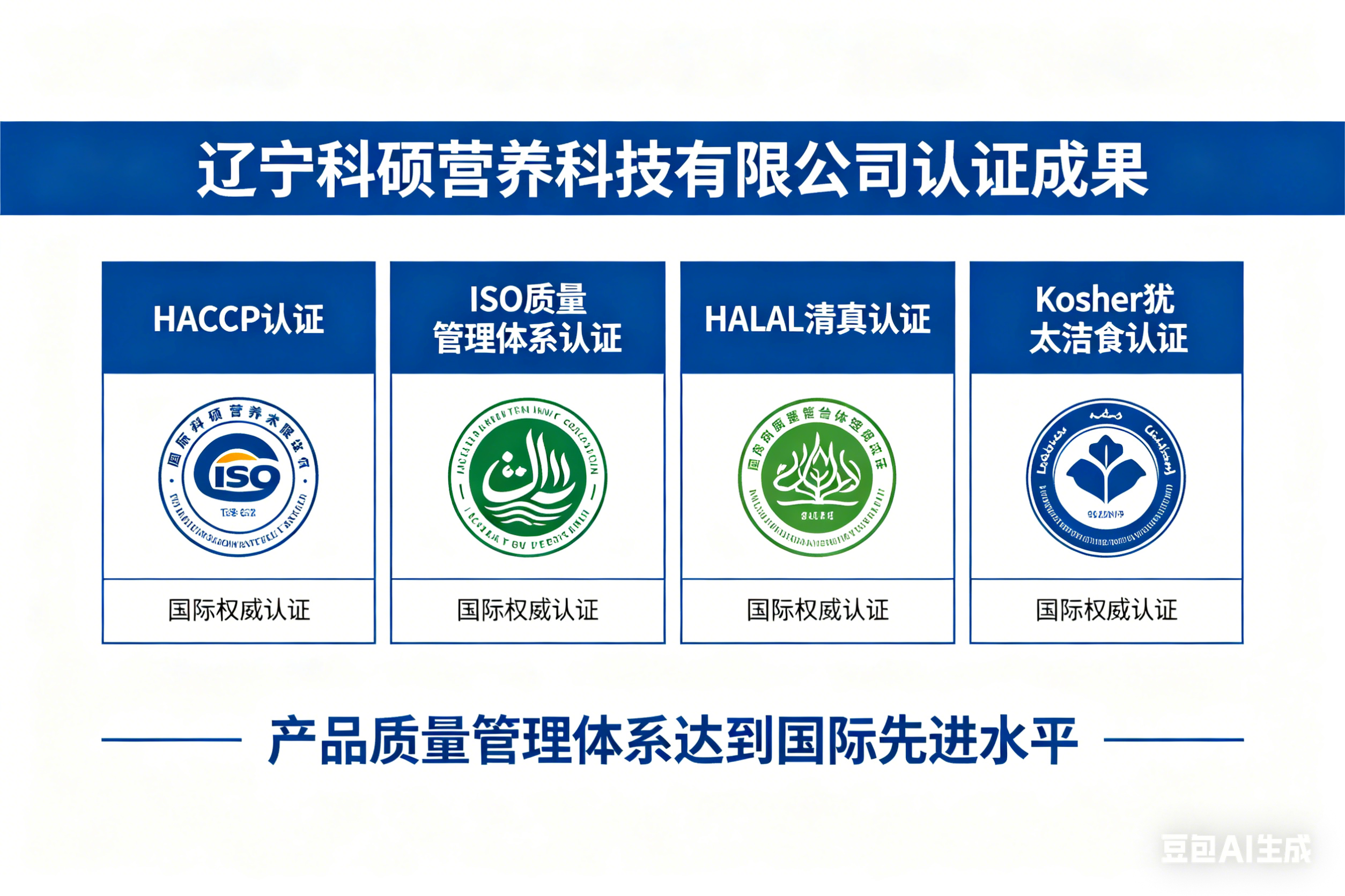 科硕营养科技荣获多项国际质量认证